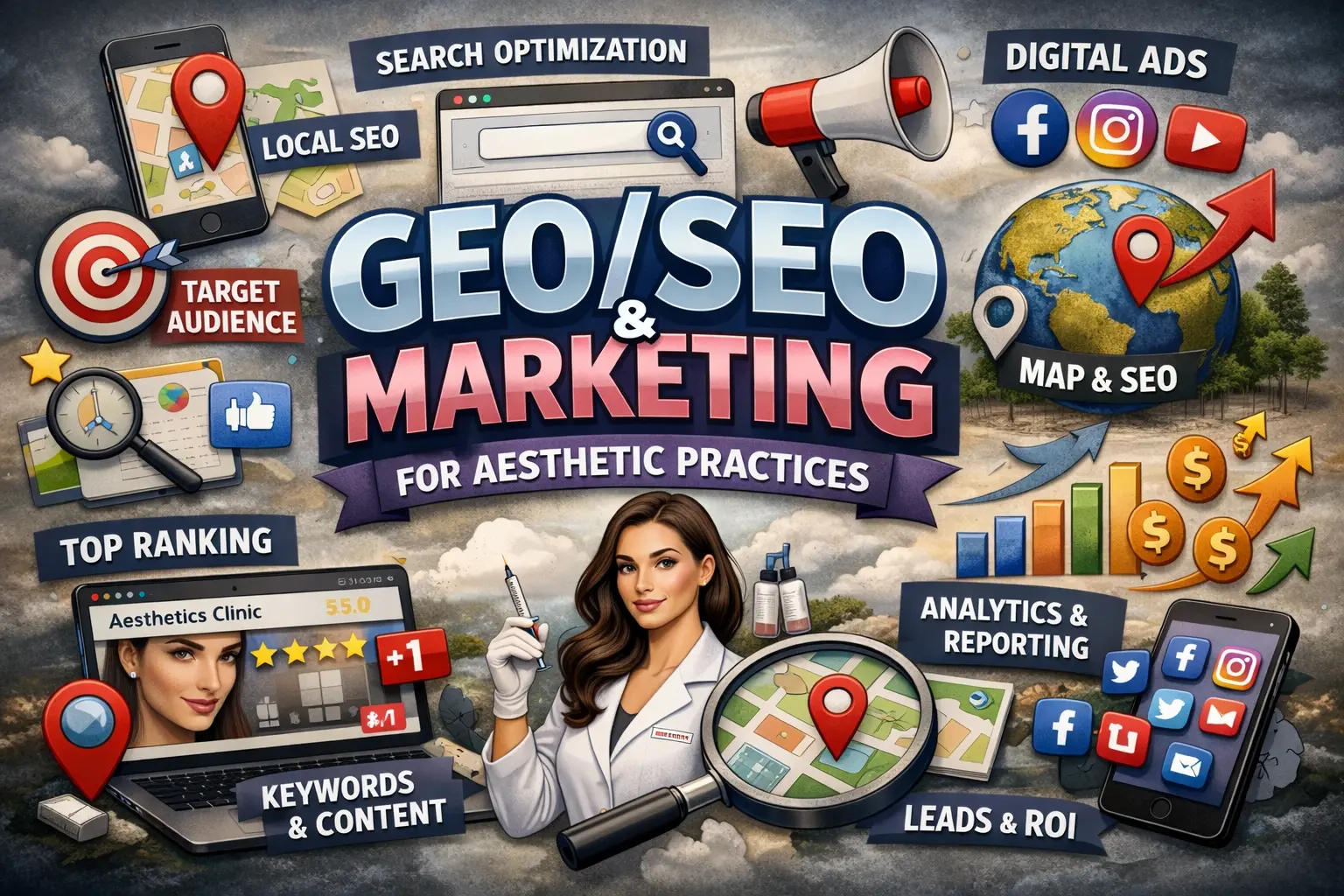 GEO/SEO & Marketing for Aesthetic Practices